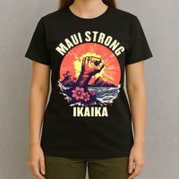 Vintage Ikaika Strong Maui Hawaii Island I Love Hawaii T-Shirt