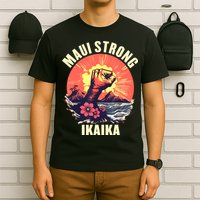Vintage Ikaika Strong Maui Hawaii Island I Love Hawaii T-Shirt