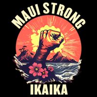 Vintage Ikaika Strong Maui Hawaii Island I Love Hawaii T-Shirt
