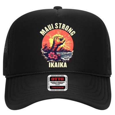 Vintage Ikaika Strong Maui Hawaii Island I Love Hawaii Trucker Hat