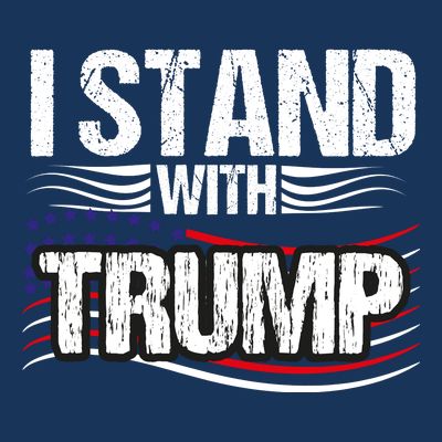 Vintage I Stand With Trump Pro Trump Supporter T-Shirt