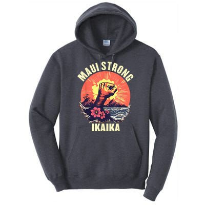 Vintage Ikaika Strong Maui Hawaii Island I Love Hawaii Tall Hoodie