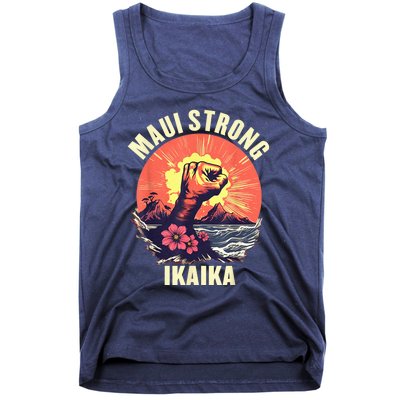 Vintage Ikaika Strong Maui Hawaii Island I Love Hawaii Tank Top