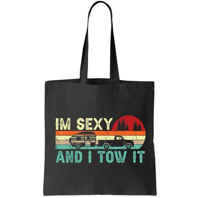 Vintage Im Sexy And I Tow It Funny Camping Rv Camper Gift Bag
