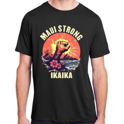 Vintage Ikaika Strong Maui Hawaii Island I Love Hawaii Adult ChromaSoft Performance T-Shirt