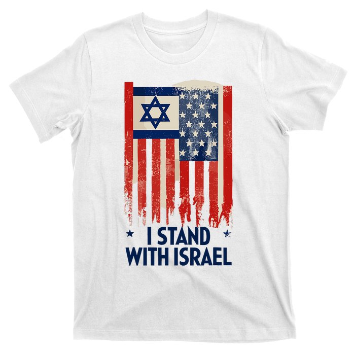 Vintage I Strand With Israel Support Israel Strong T-Shirt