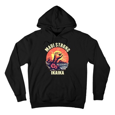 Vintage Ikaika Strong Maui Hawaii Island I Love Hawaii Hoodie