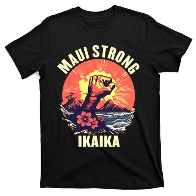 Vintage Ikaika Strong Maui Hawaii Island I Love Hawaii T-Shirt