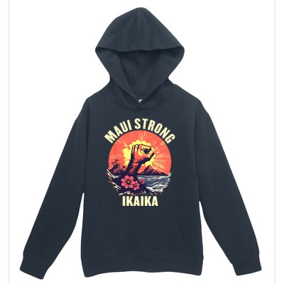 Vintage Ikaika Strong Maui Hawaii Island I Love Hawaii Urban Pullover Hoodie