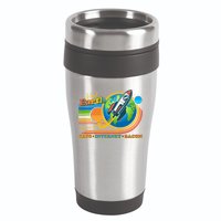 Visit Earth Home Of Cats Internet Bacon 16oz Travel Tumbler