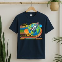Visit Earth Home Of Cats Internet Bacon T-Shirt