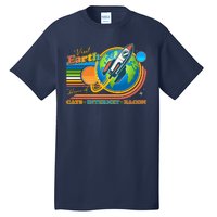 Visit Earth Home Of Cats Internet Bacon Tall T-Shirt