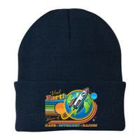 Visit Earth Home Of Cats Internet Bacon Knit Cap Winter Beanie