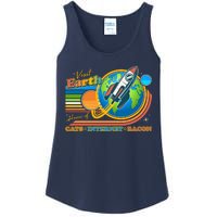 Visit Earth Home Of Cats Internet Bacon Ladies Essential Tank