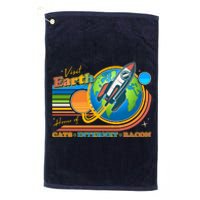 Visit Earth Home Of Cats Internet Bacon Platinum Collection Golf Towel