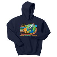 Visit Earth Home Of Cats Internet Bacon Kids Hoodie