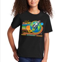 Visit Earth Home Of Cats Internet Bacon Kids T-Shirt