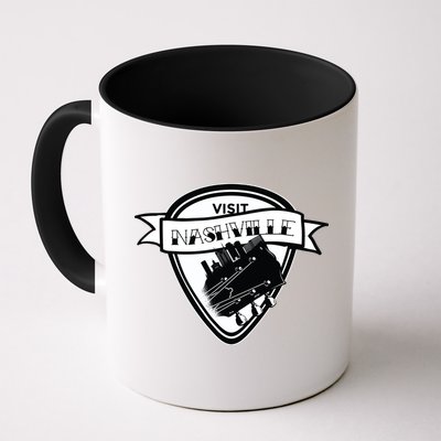 Visit Nashville Guitar Mug