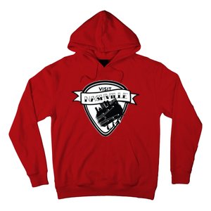 Visit Nashville Guitar Hoodie