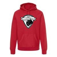 Visit Nashville Guitar Premium Hoodie