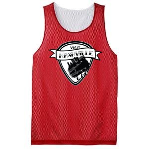 Visit Nashville Guitar Mesh Reversible Basketball Jersey Tank