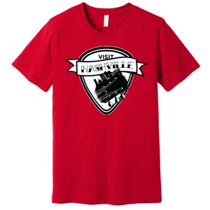 Visit Nashville Guitar Premium T-Shirt