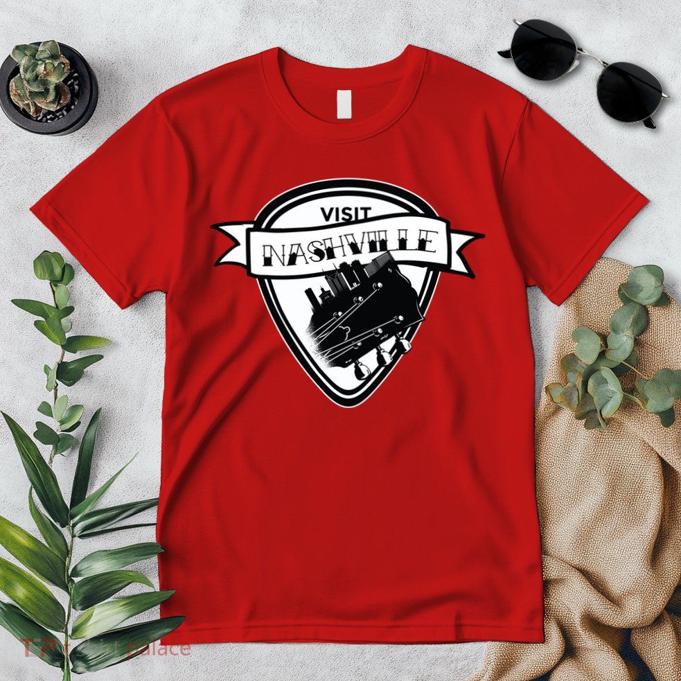 Visit Nashville Guitar Premium T-Shirt