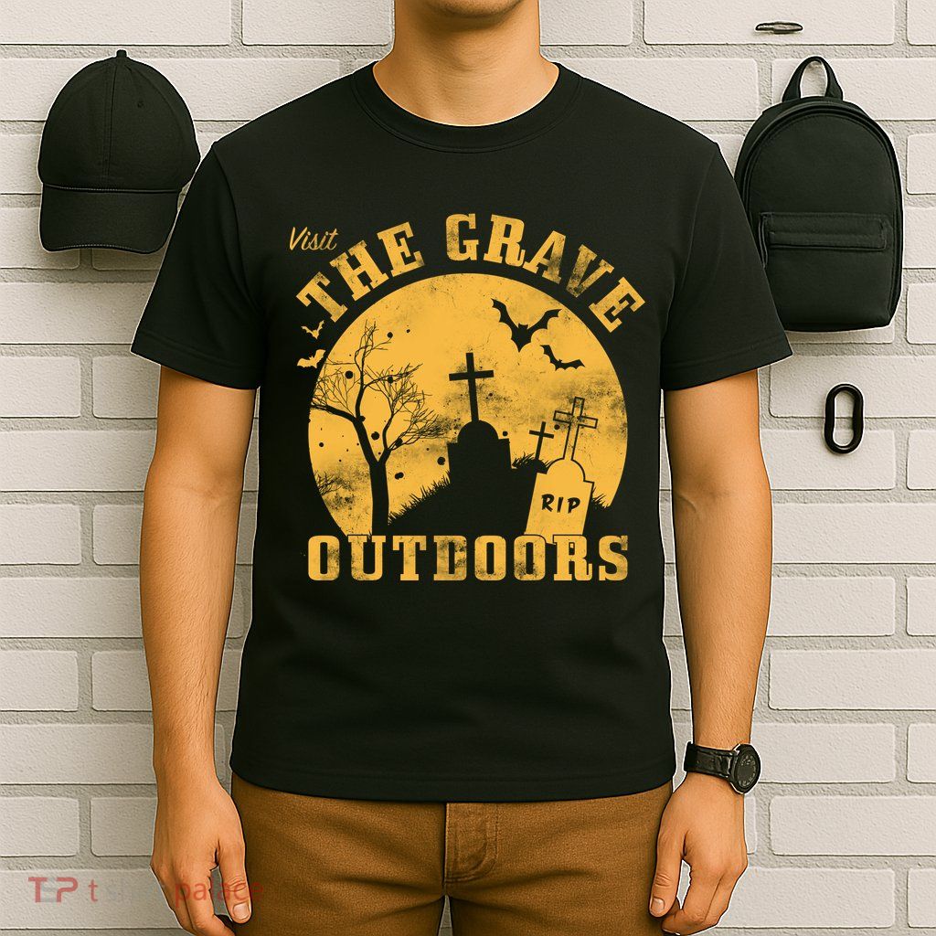 Visit The Grave Outdoors T-Shirt