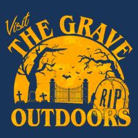 Visit The Grave Outdoors Funny Halloween Cool Comfort Performance Bucket Hat