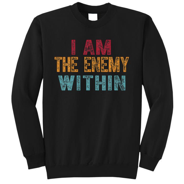 Vintage IM The Enemy Within Pun Sweatshirt