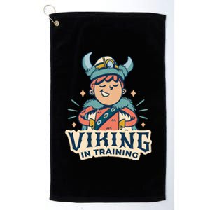 Viking In Training Platinum Collection Golf Towel