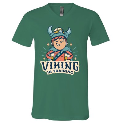 Viking In Training V-Neck T-Shirt