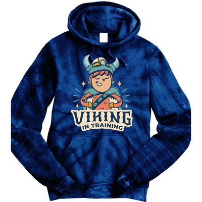 Viking In Training Tie Dye Hoodie