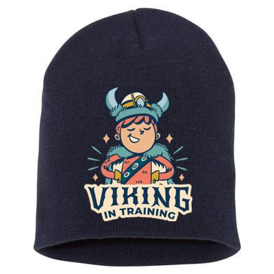 Viking In Training Short Acrylic Beanie