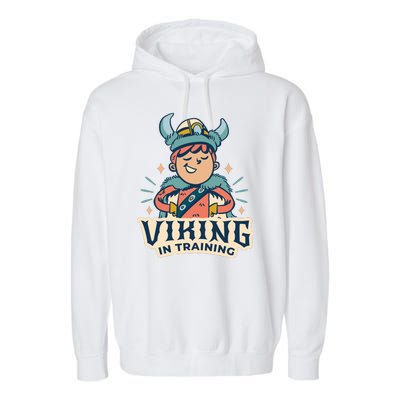 Viking In Training Garment-Dyed Fleece Hoodie