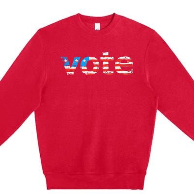 Vote In The Election. Votes Count! Yours Does! Premium Crewneck Sweatshirt