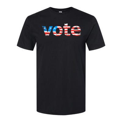 Vote In The Election. Votes Count! Yours Does! Softstyle CVC T-Shirt