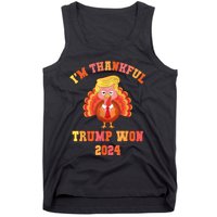 Vintage IM Thankful Trump Won 2024 Tank Top