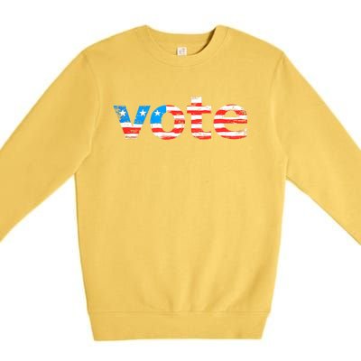 Vote In The Election. Votes Count! Yours Does! Premium Crewneck Sweatshirt