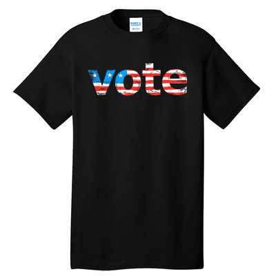 Vote In The Election. Votes Count! Yours Does! Tall T-Shirt