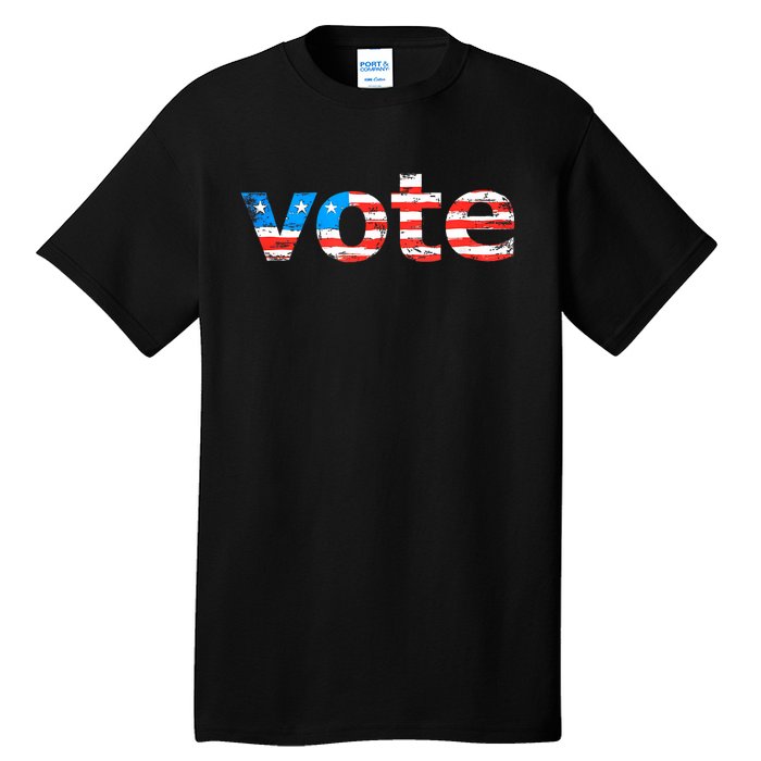 Vote In The Election. Votes Count! Yours Does! Tall T-Shirt