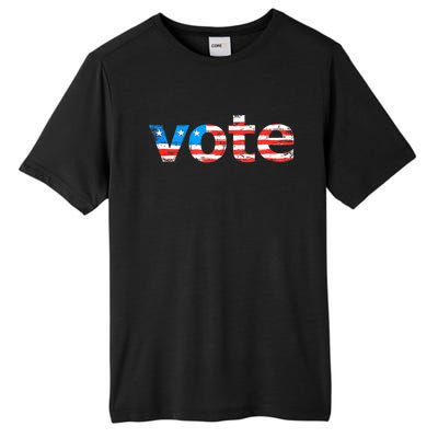 Vote In The Election. Votes Count! Yours Does! Tall Fusion ChromaSoft Performance T-Shirt