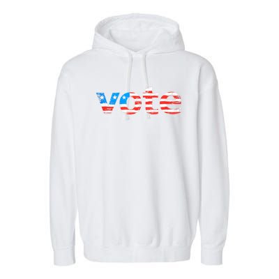 Vote In The Election. Votes Count! Yours Does! Garment-Dyed Fleece Hoodie