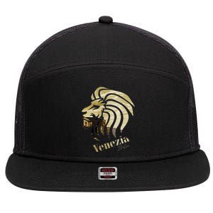 Venezia Italia 7 Panel Mesh Trucker Snapback Hat