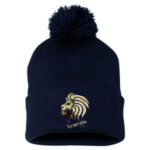 Venezia Italia Pom Pom 12in Knit Beanie