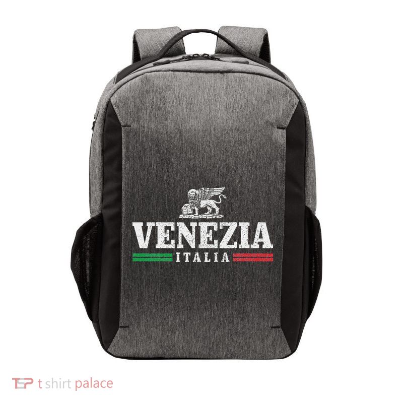 Venezia Italia Vintage Venice Italy Souvenir Italian Flag Vector Backpack