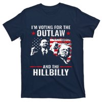 Vintage IM Voting For The Outlaw And The Hillbilly 2024 T-Shirt