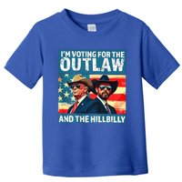 Vintage IM Voting For The Outlaw And The Hill 2024 Toddler T-Shirt