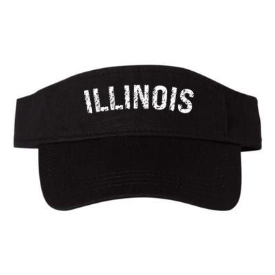 Vintage Illinois Valucap Bio-Washed Visor