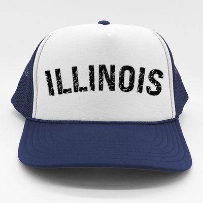 Vintage Illinois Trucker Hat